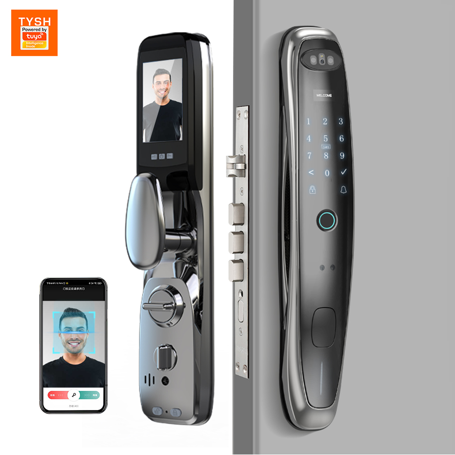 Tuya WiFi Camera Smart Lock 3D - Door Lock Smart Keypad recension och pris
