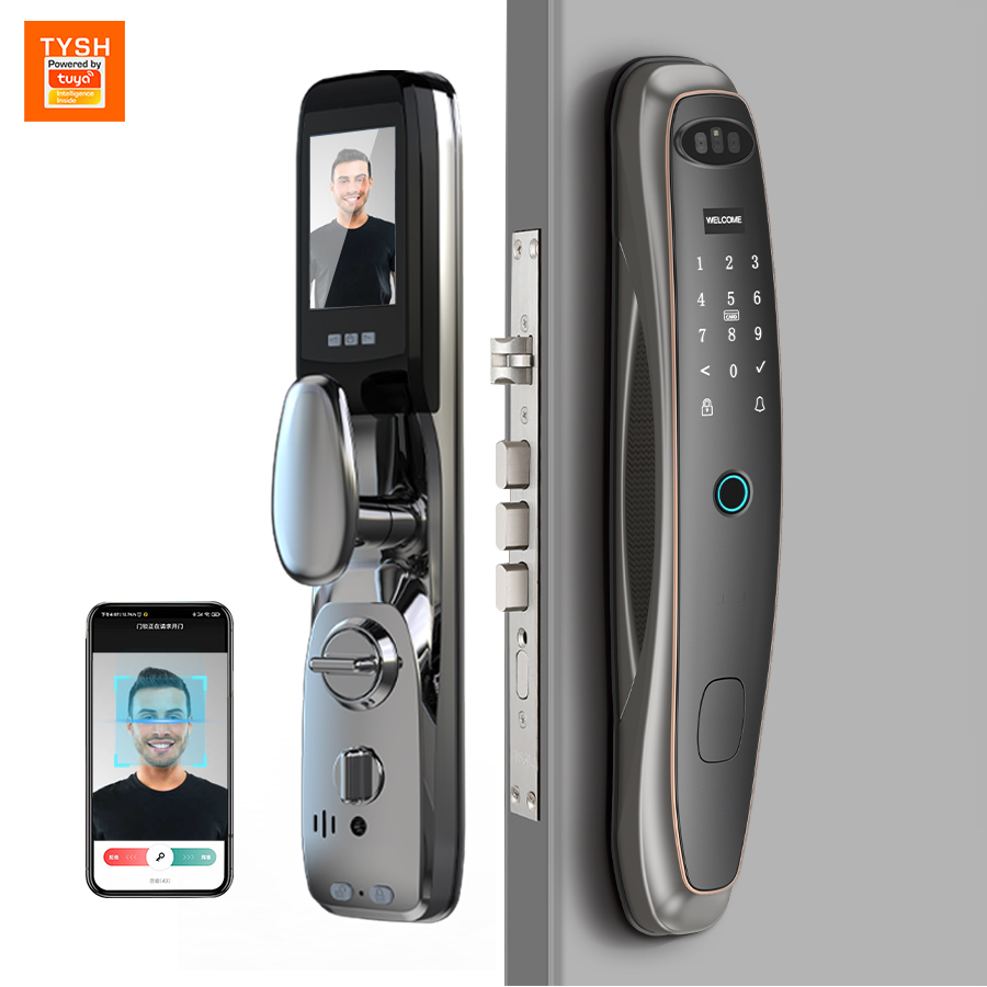 Tuya WiFi Camera Smart Lock 3D - Door Lock Smart Keypad recension och pris