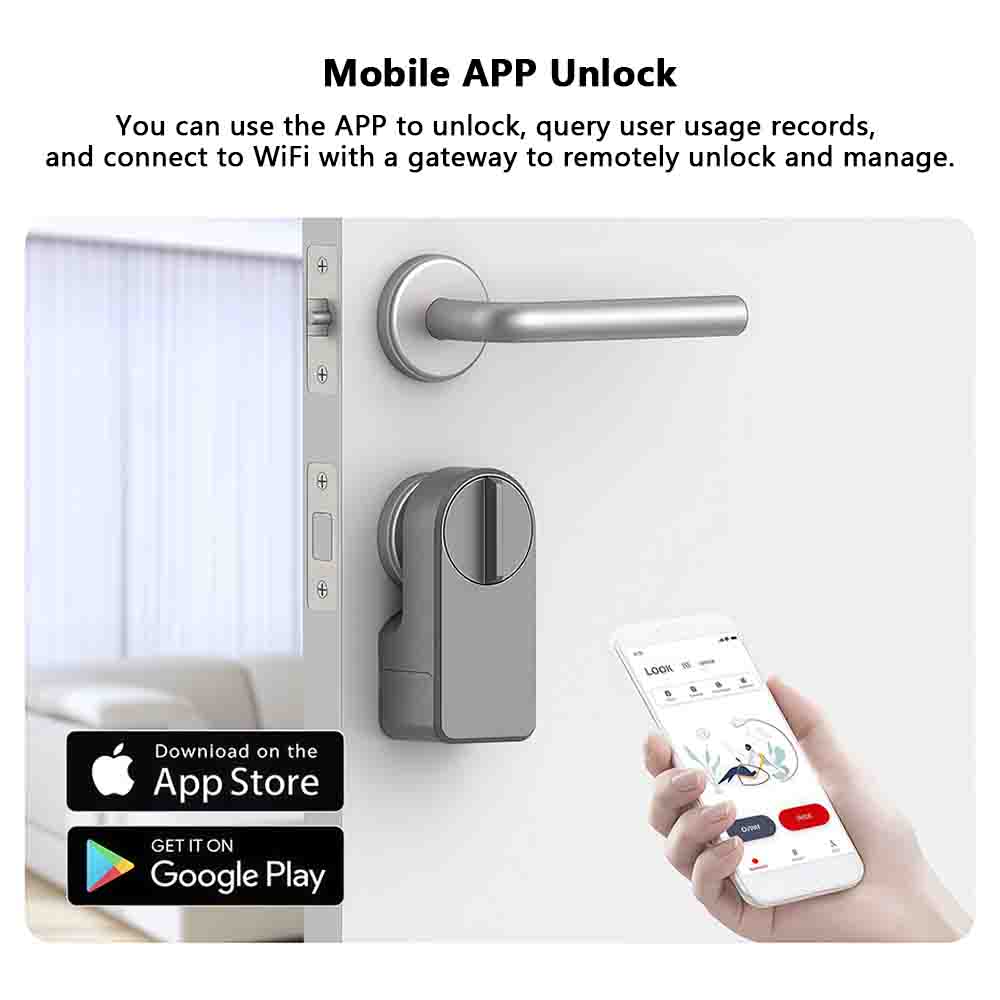 CDOK A1Pro Tuya Bluetooth Smar - Door Lock Smart Keypad recension och pris
