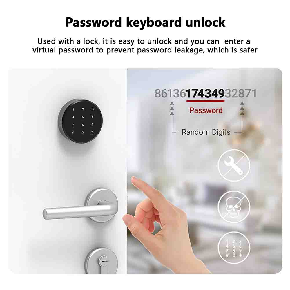 CDOK A1Pro Tuya Bluetooth Smar - Door Lock Smart Keypad recension och pris