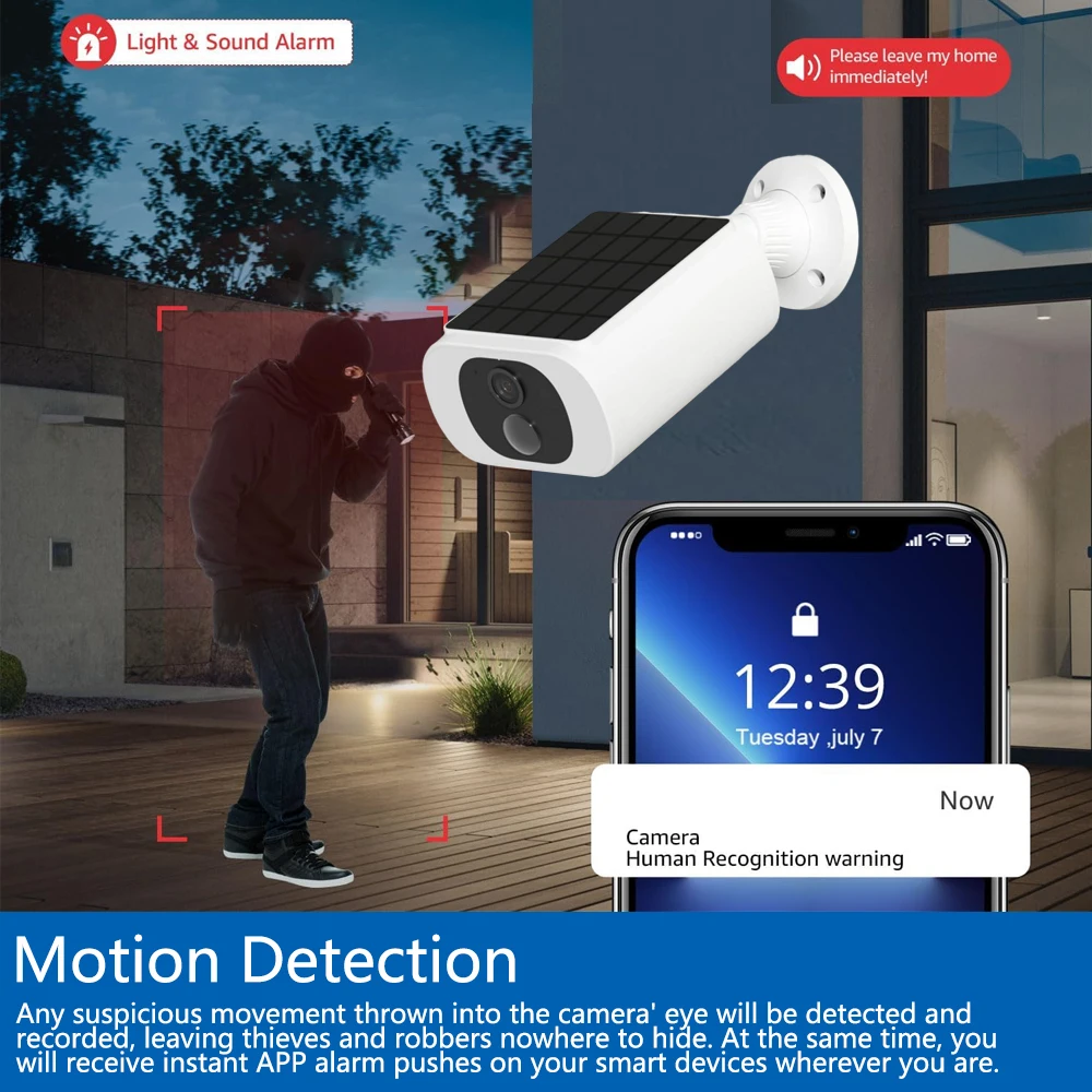 Tuya 5MP Solar Security Camera - Home Security Adt recension och pris