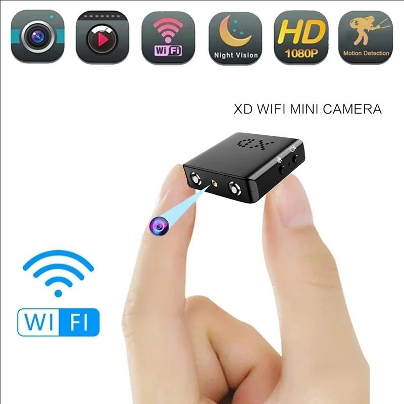 1080P HD Mini Wifi Camera XD W - Home Security Recorder recension och pris