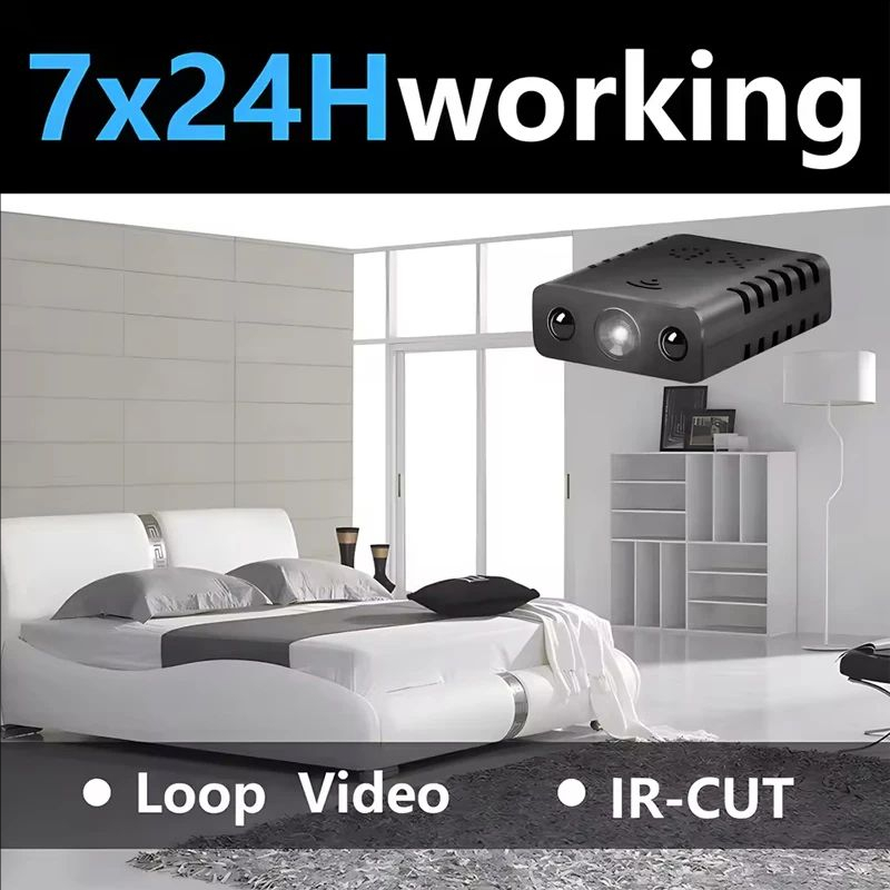 1080P HD Mini Wifi Camera XD W - Home Security Recorder recension och pris