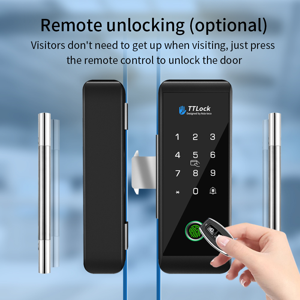 TTLOCK Smart Glass lock Finger - Home Security Safe recension och pris