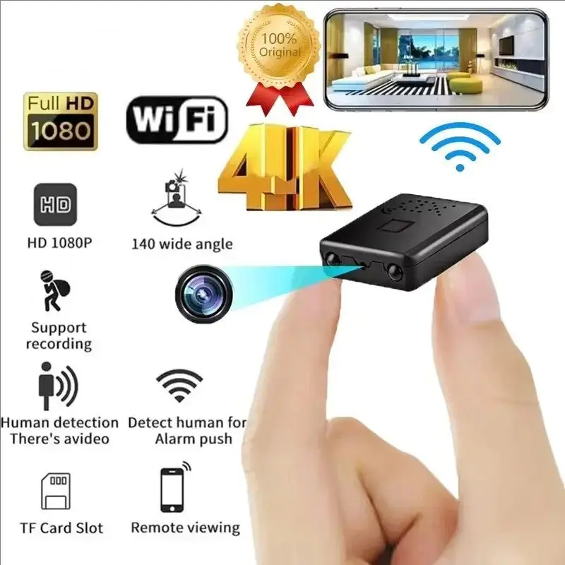XD Mini Camera Full HD 4K WiFi - Home Security Recorder recension och pris