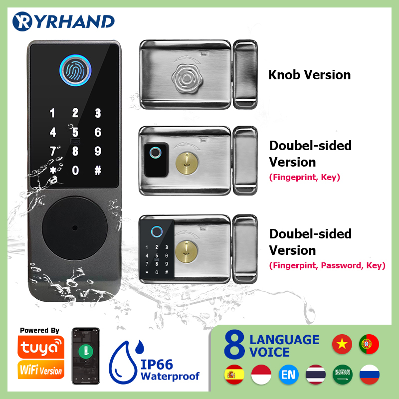 Tuya Smart lock Waterproof Wif - Home Security Tips recension och pris