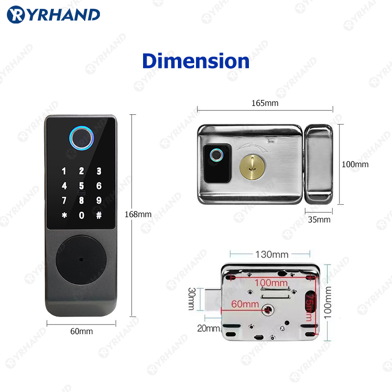 Tuya Smart lock Waterproof Wif - Home Security Tips recension och pris