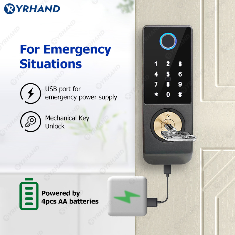 Tuya Smart lock Waterproof Wif - Home Security Tips recension och pris