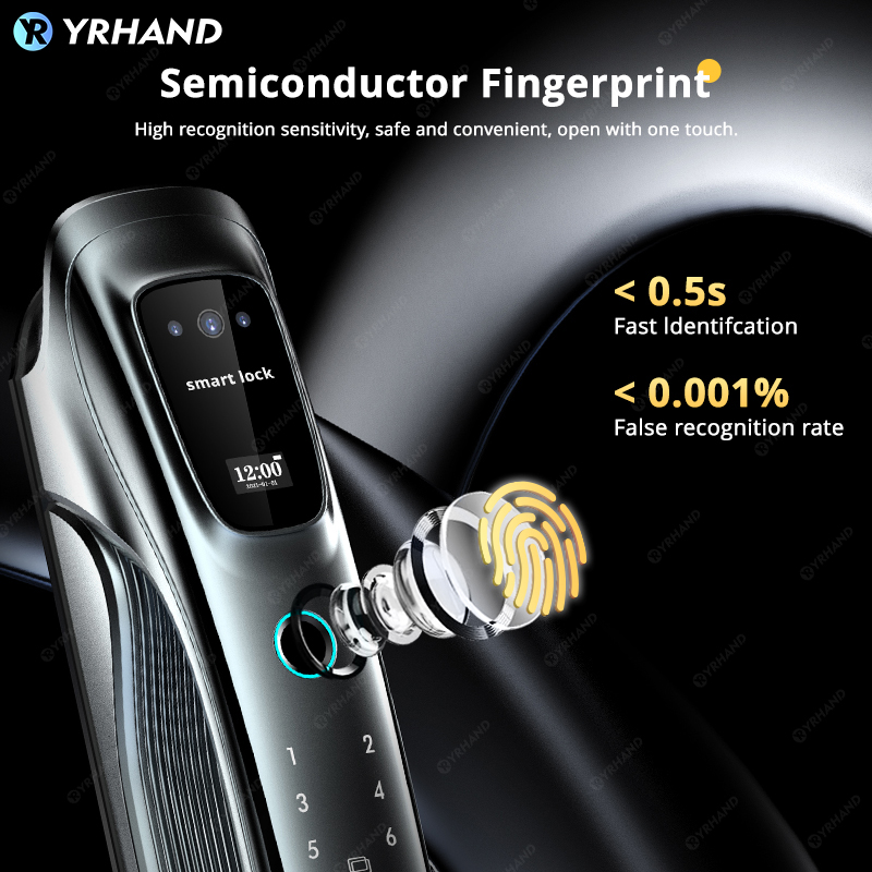 Smart Lock 3D Face Recognition - Door Lock Smart Keypad recension och pris