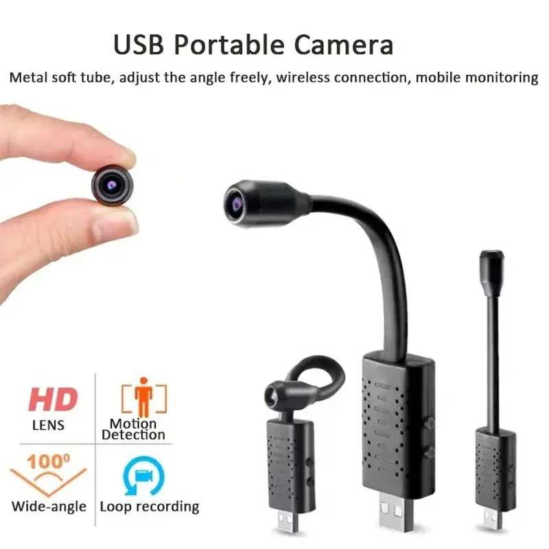 4K Mini USB WiFi Camera Portab - Home Security Premium recension och pris