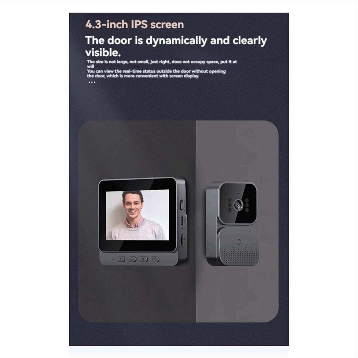 AU47-Doorbell Video Intercom C - Home Security With Cameras recension och pris
