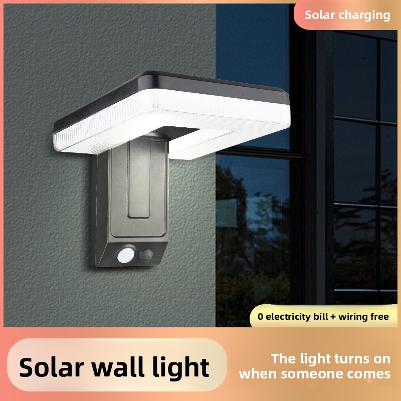 New Smart Outdoor Foldable Sol - Solar Security Light recension och pris