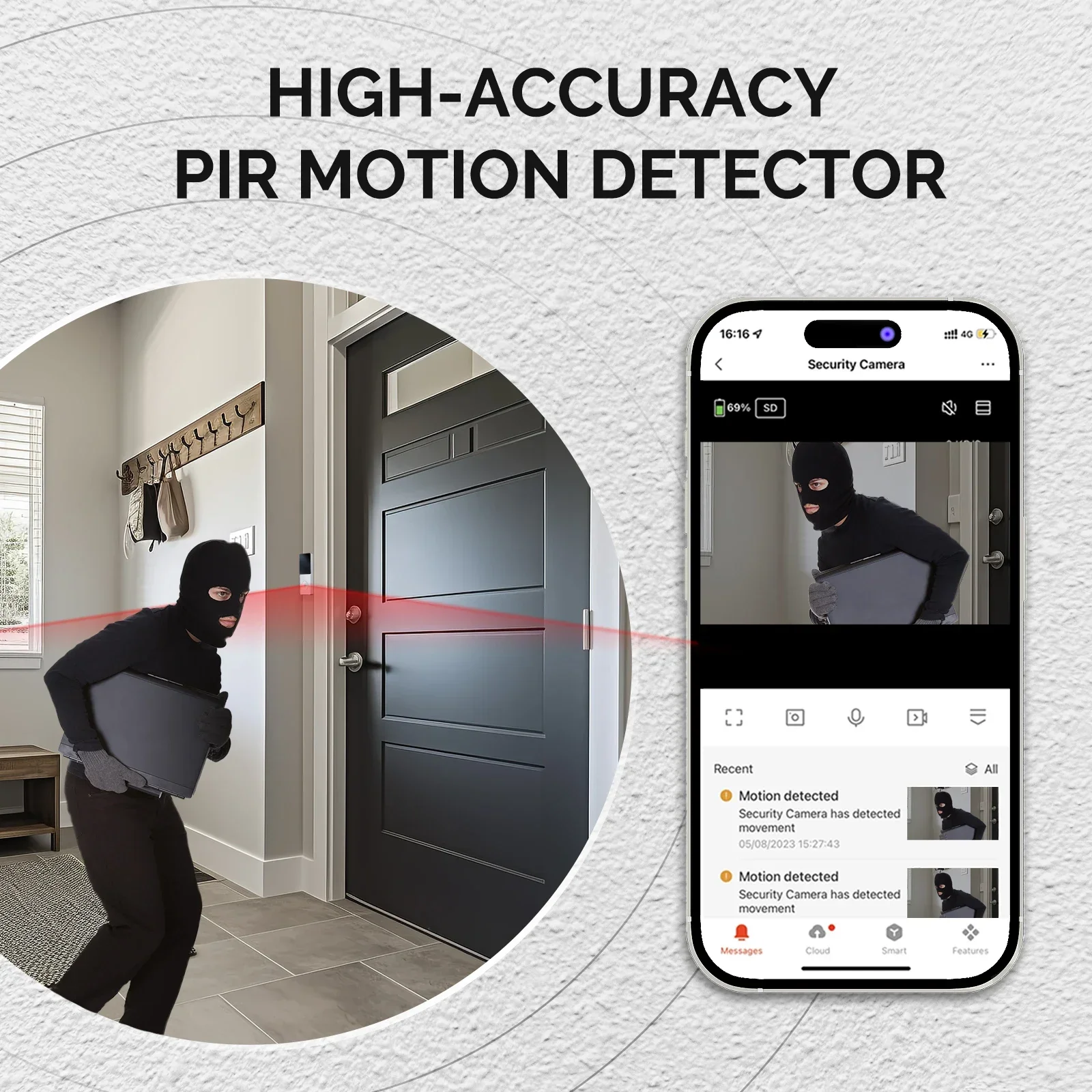 MOES Tuya Smart WiFi Video Doo - Home Security Doorbell Camera recension och pris